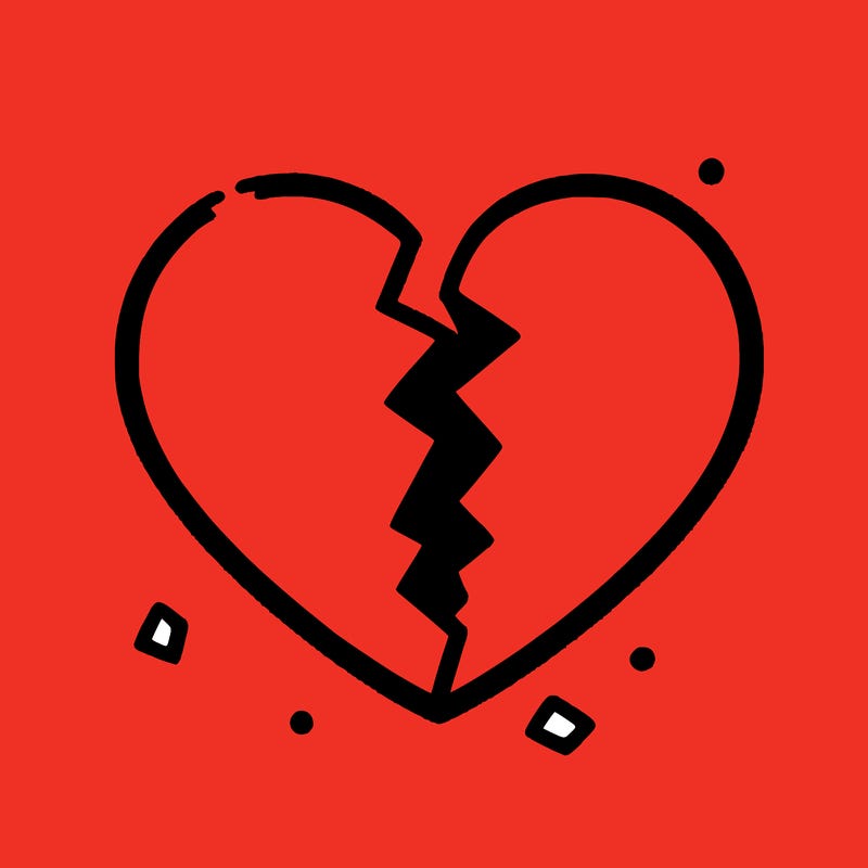 a plain broken heart