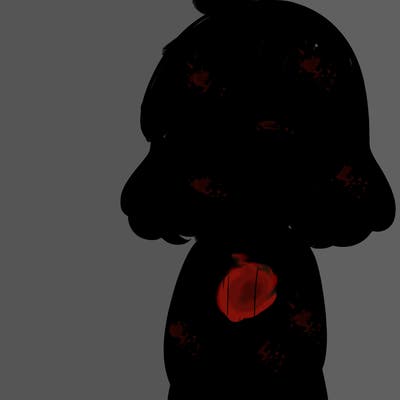 sad girl with glasses in a sweater