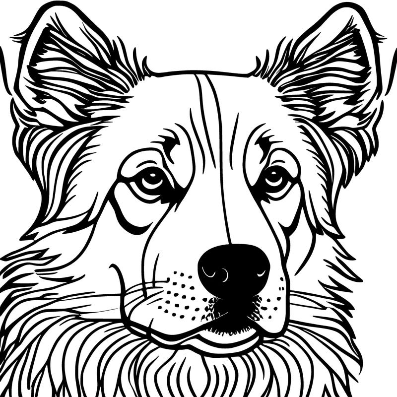 realistic dog