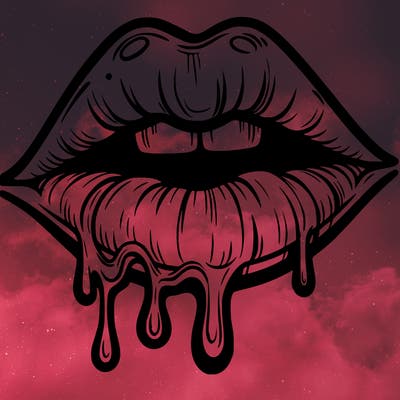 lips that look realistic and drip