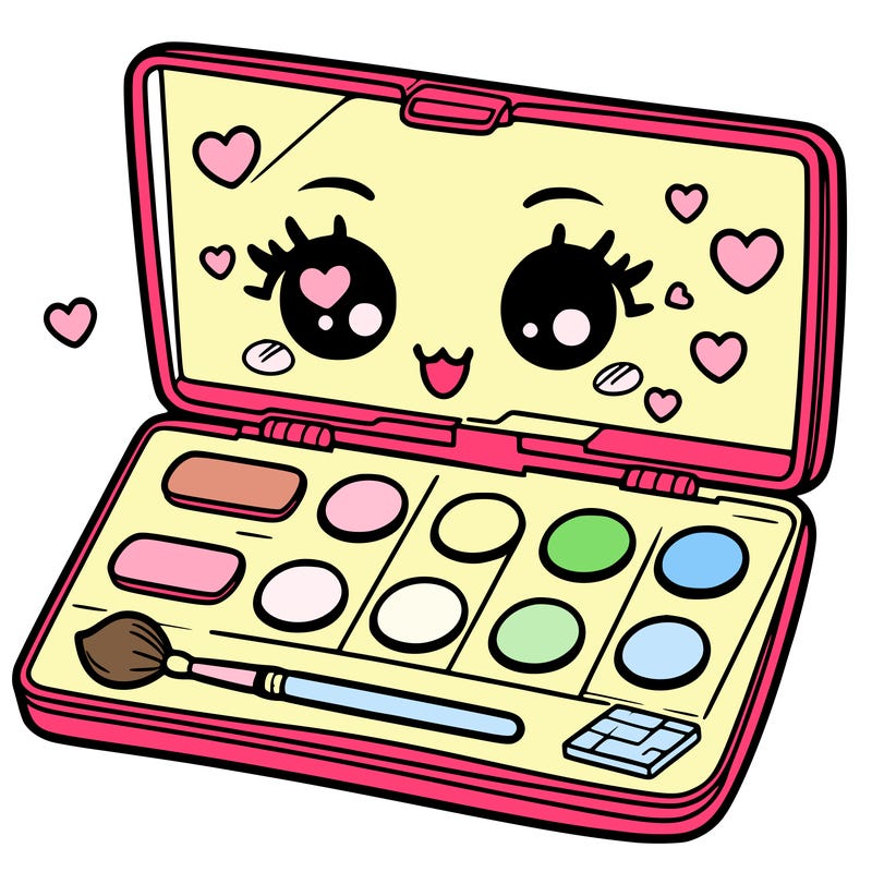 makeup pallet