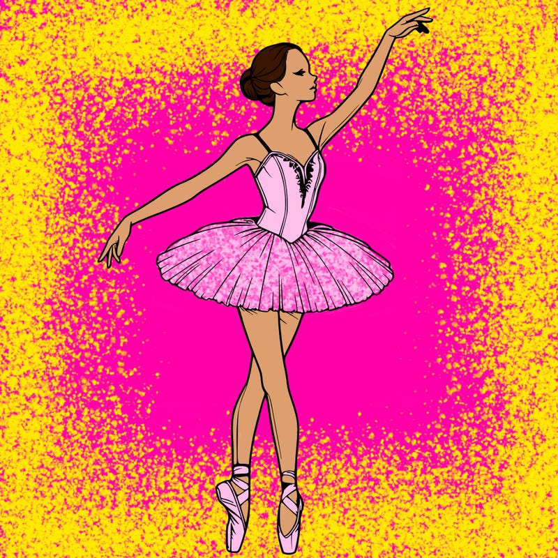 realistic ballerina
