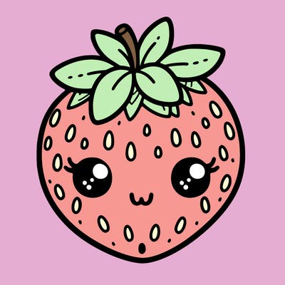 cute strawberry