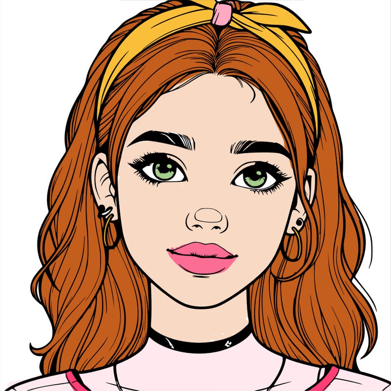 realistic teenage girl