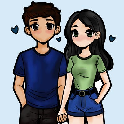 boyfriend and girlfriend