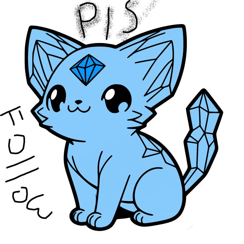 crystal kitten