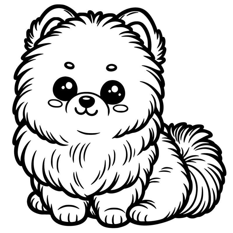 cute pomeranian