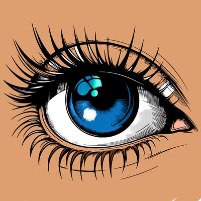 realistic eye