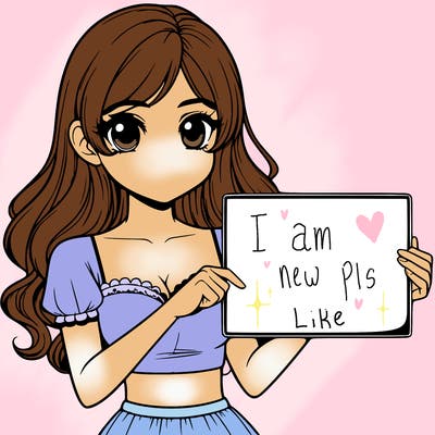 realistic pretty girl holding blank sign