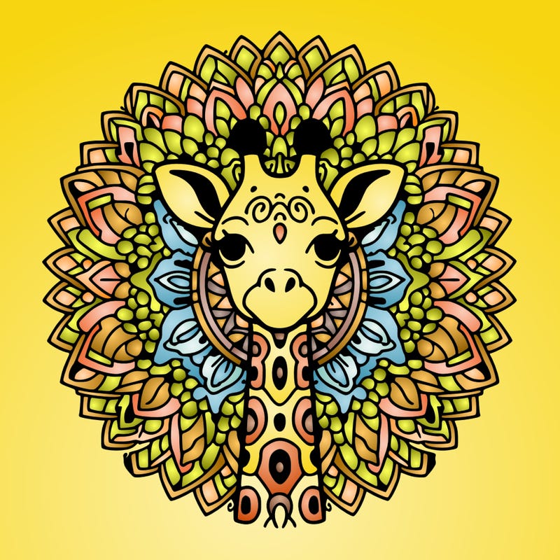 ziraffe mandala