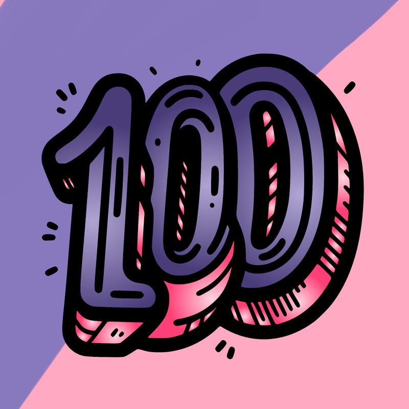 100
