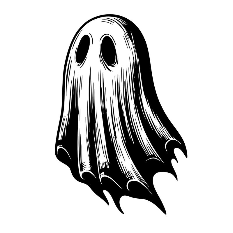 realistic creepy ghost