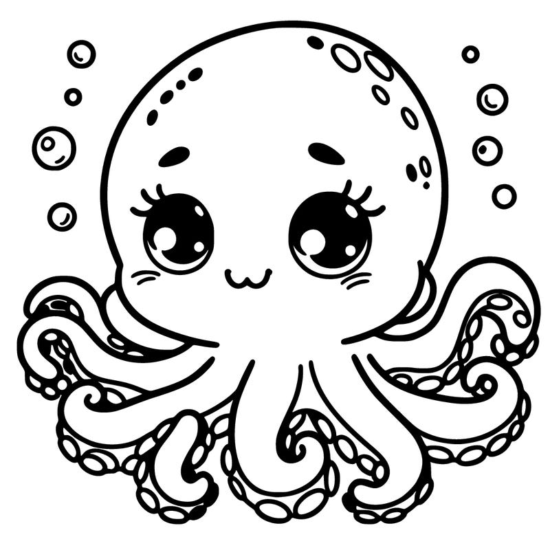 cute octopus