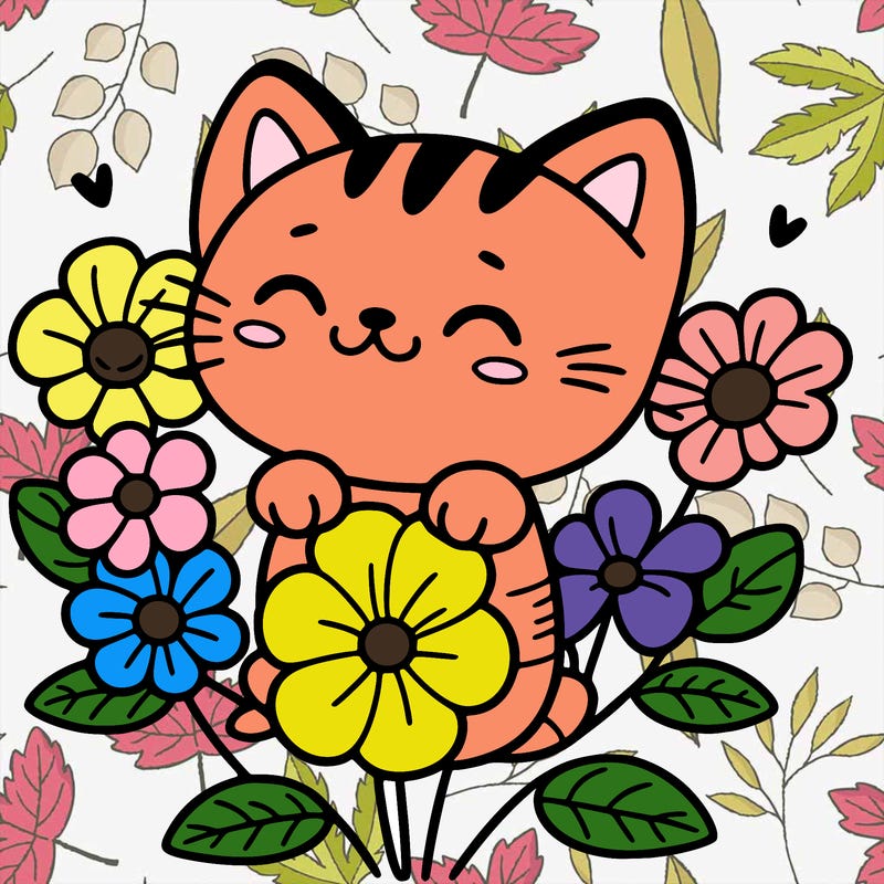 cat flowers
