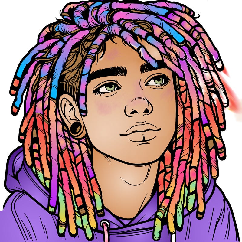 realistic teen dread head