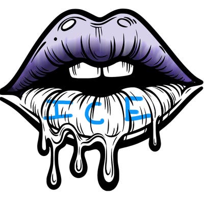 lips that look realistic and drip