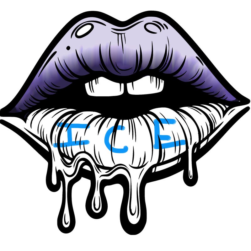 lips that look realistic and drip