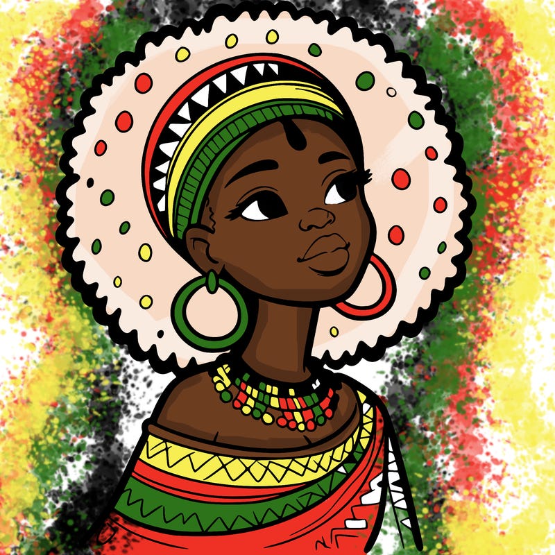 african woman