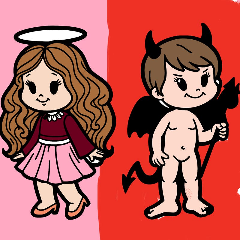 angel and devil