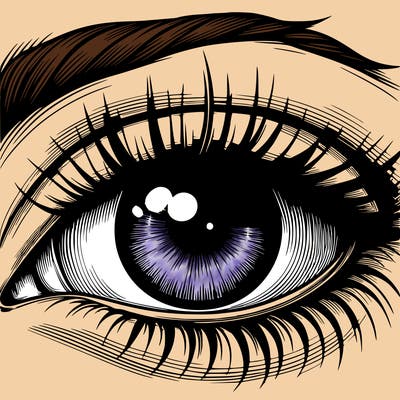 realistic eye