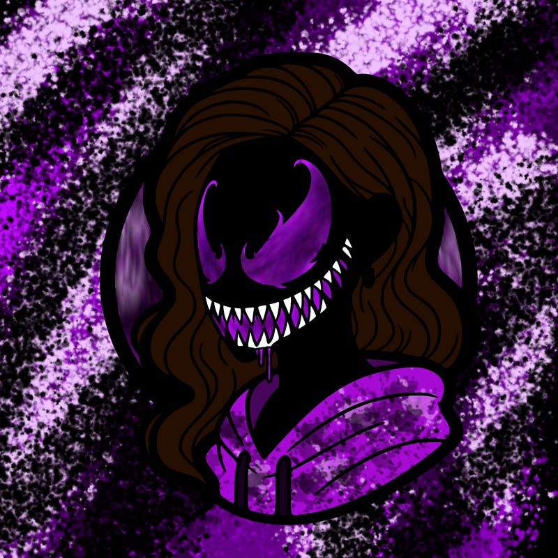a venom girl aesthetic