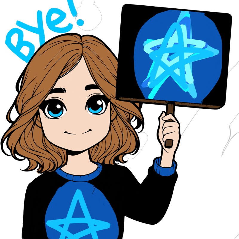 realistic girl holding up a sign