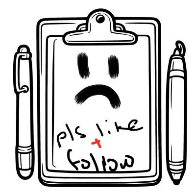 blank clip board with pen