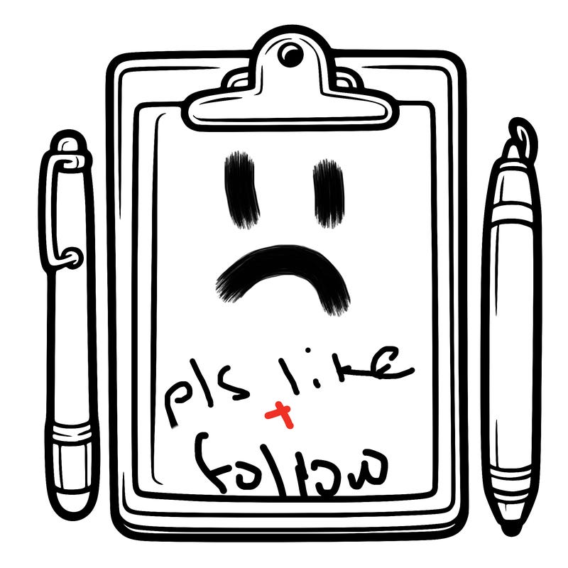 blank clip board with pen