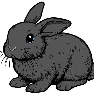 realistic bunny