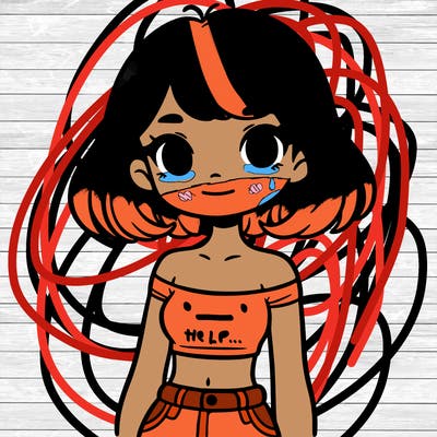 girl in a cute crop top
