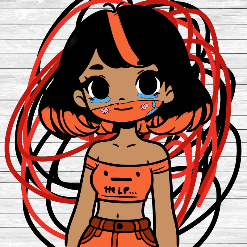 girl in a cute crop top