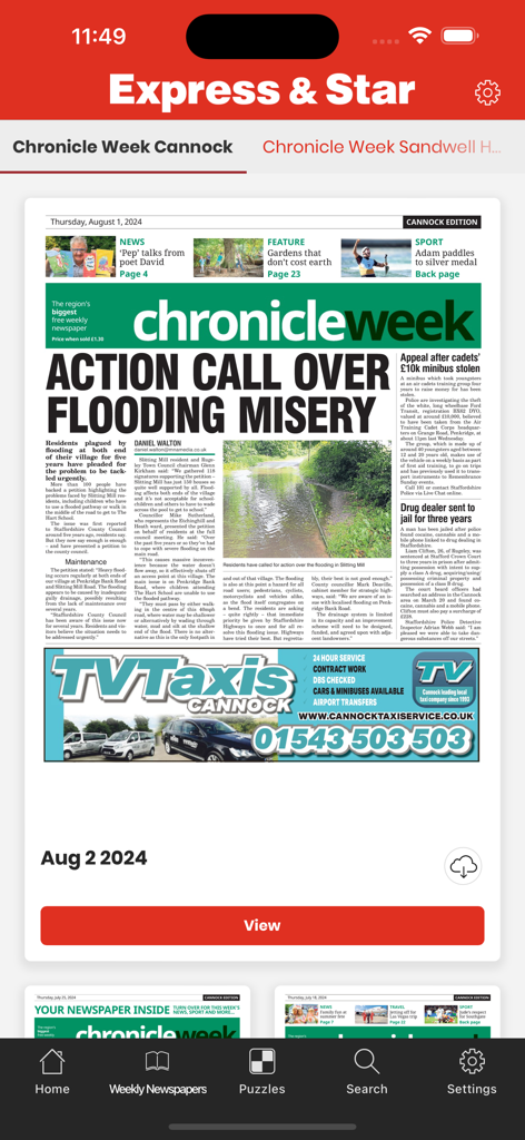 Express & Star Newspaper - News App | MWM