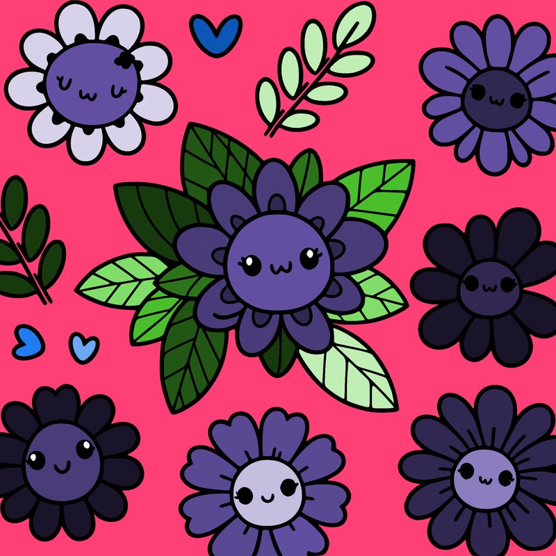 cute flower patterns