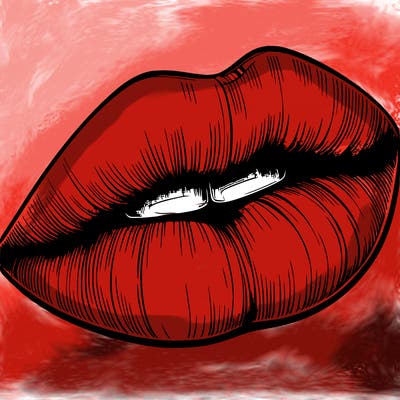 realistic lips