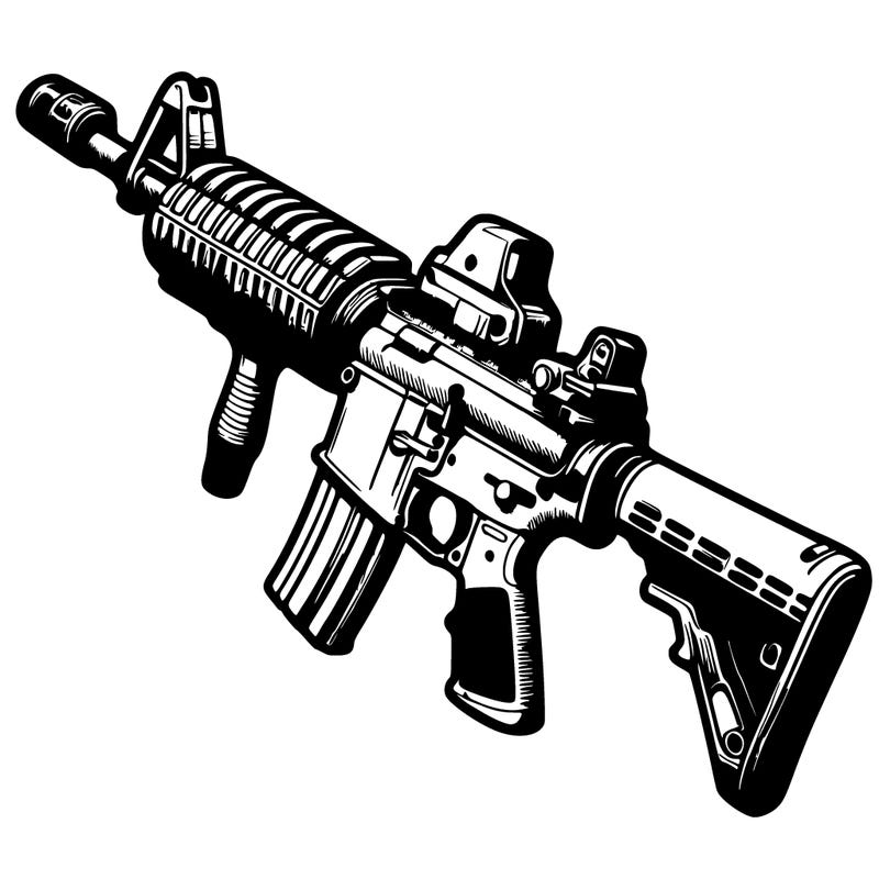 realistic ar15