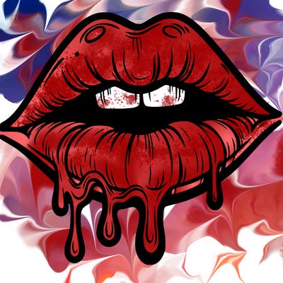 lips that look realistic and drip
