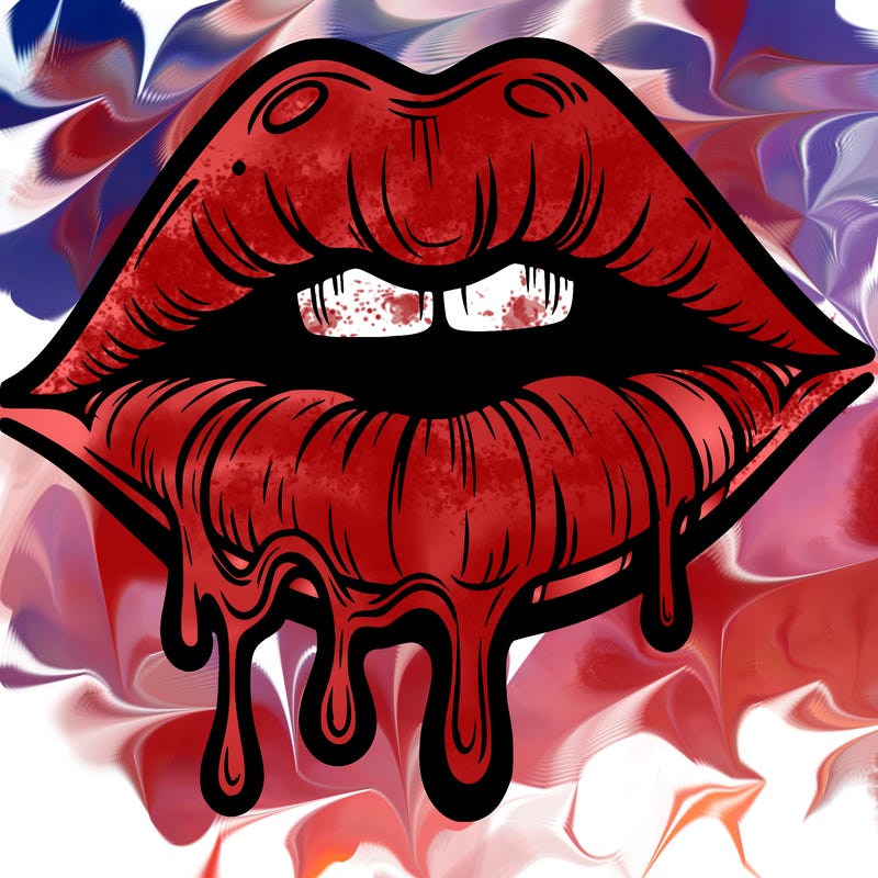 lips that look realistic and drip