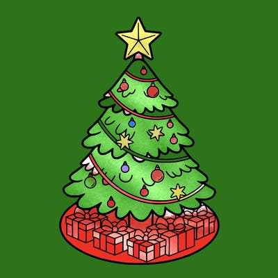 cute christmas tree