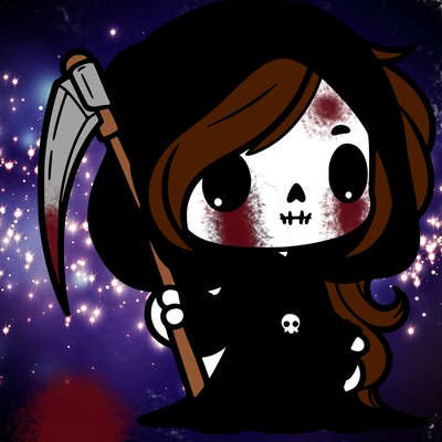 chibi grim reaper