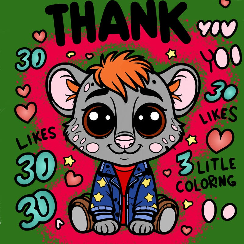 thank you for 30 likes