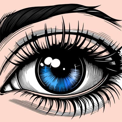 realistic eye