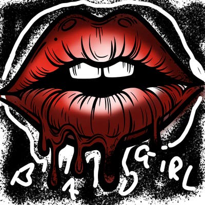 lips that look realistic and drip