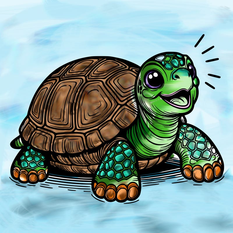 realistic turtle