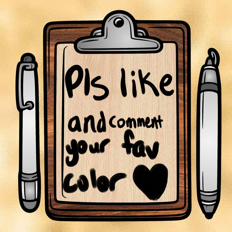 blank clip board with pen