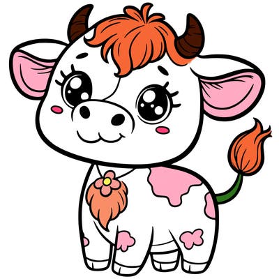 cute cow