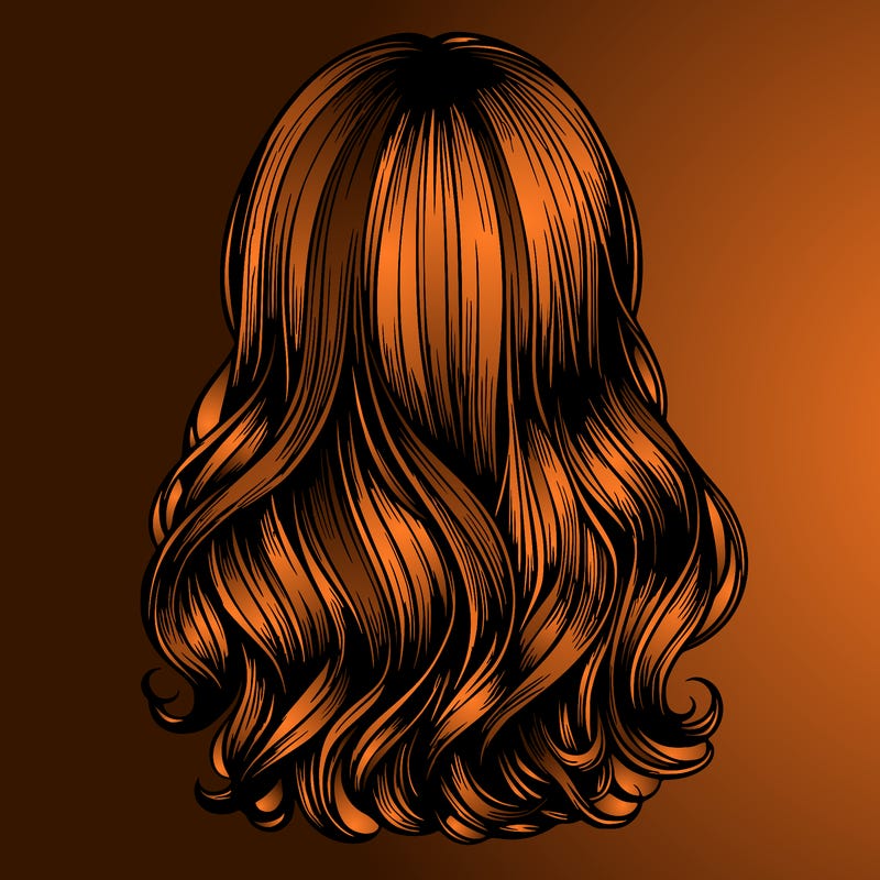 hair relistic  girl