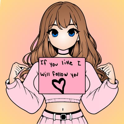 girl holding a blank sign in a long sleeve crop top