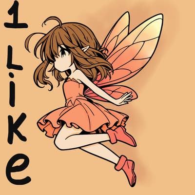 manga fairy flying