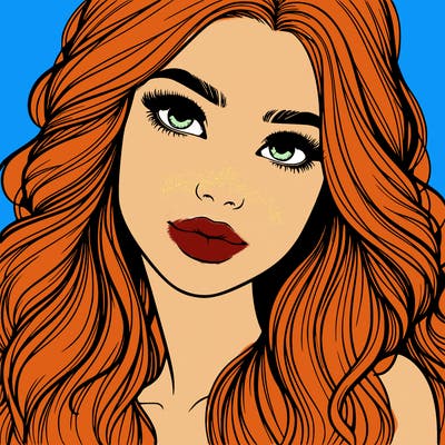 beautiful realistic girl