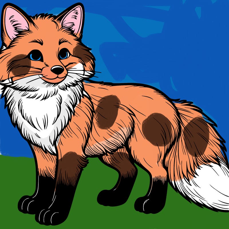 realistic fox